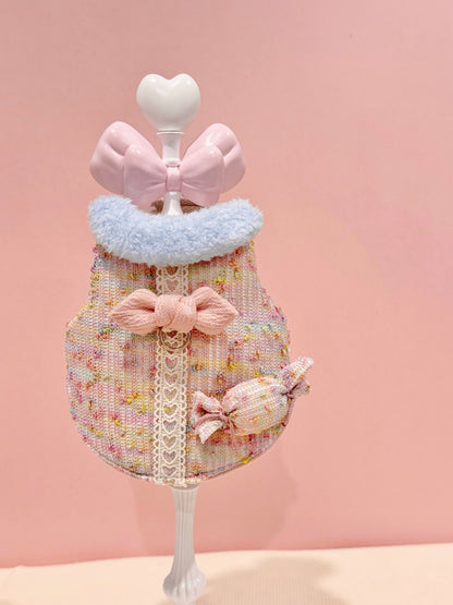 Sweet Candy Rabbit Dress/adjustable harness