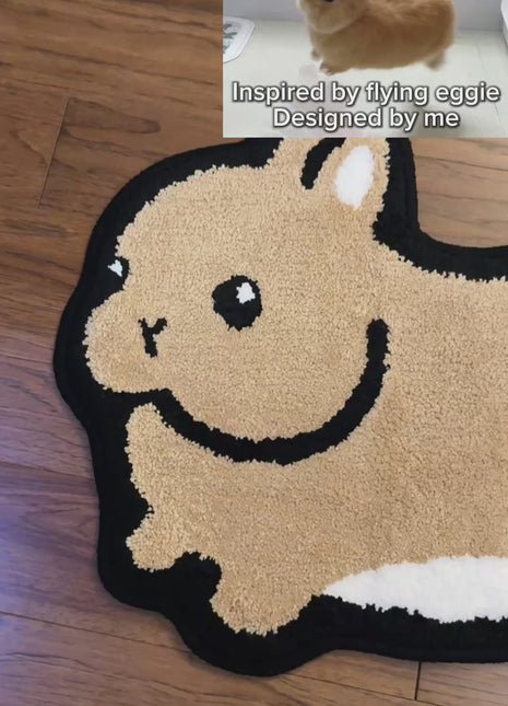 Bunny Tufting Ruggie