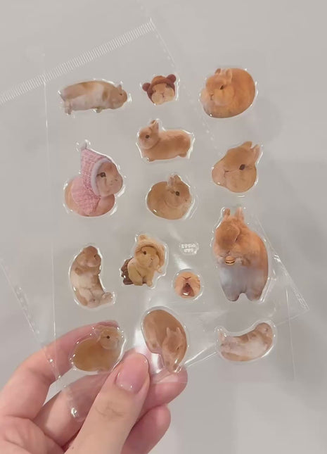 Eggie Gel Sticker Sheet