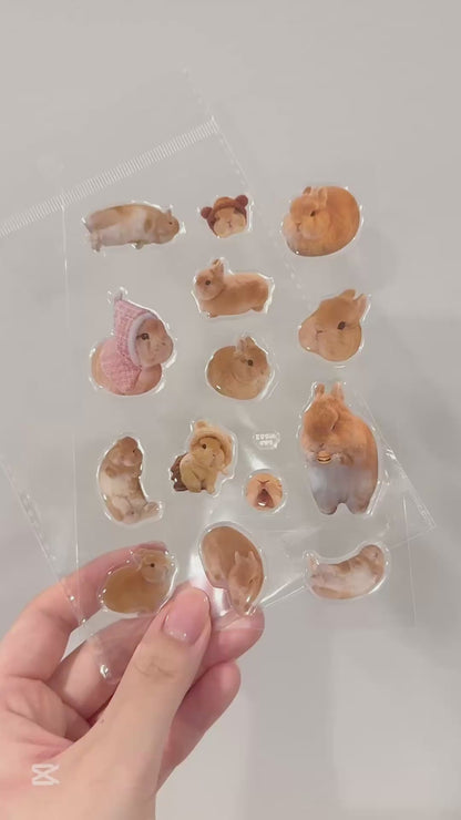 Eggie Gel Sticker Sheet
